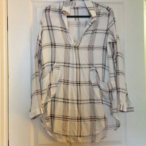 Plaid tunic